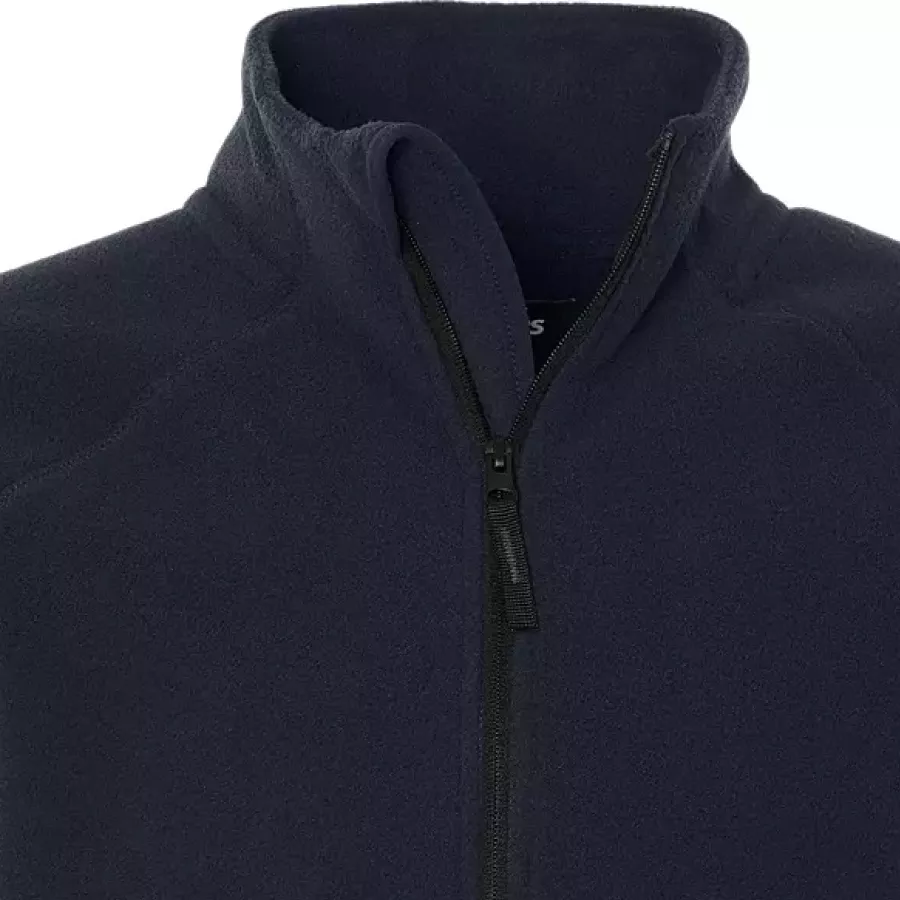 **Stand-Up Collar** provides added warmth and a clean, professional look in cooler conditions.