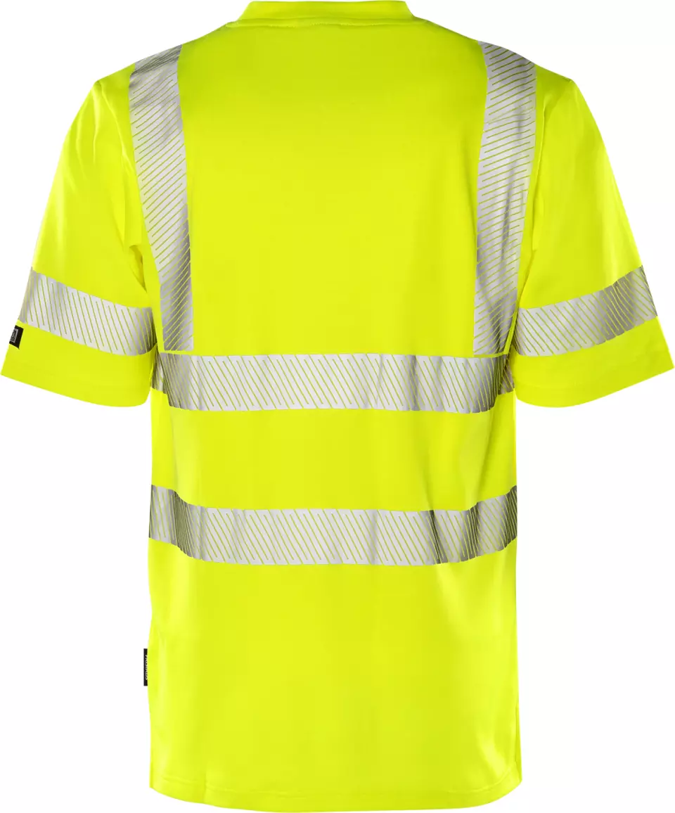 Fristads 100973-130, High Vis T-Shirt Class 3 7407 THV, image 2, gallery thumbnail