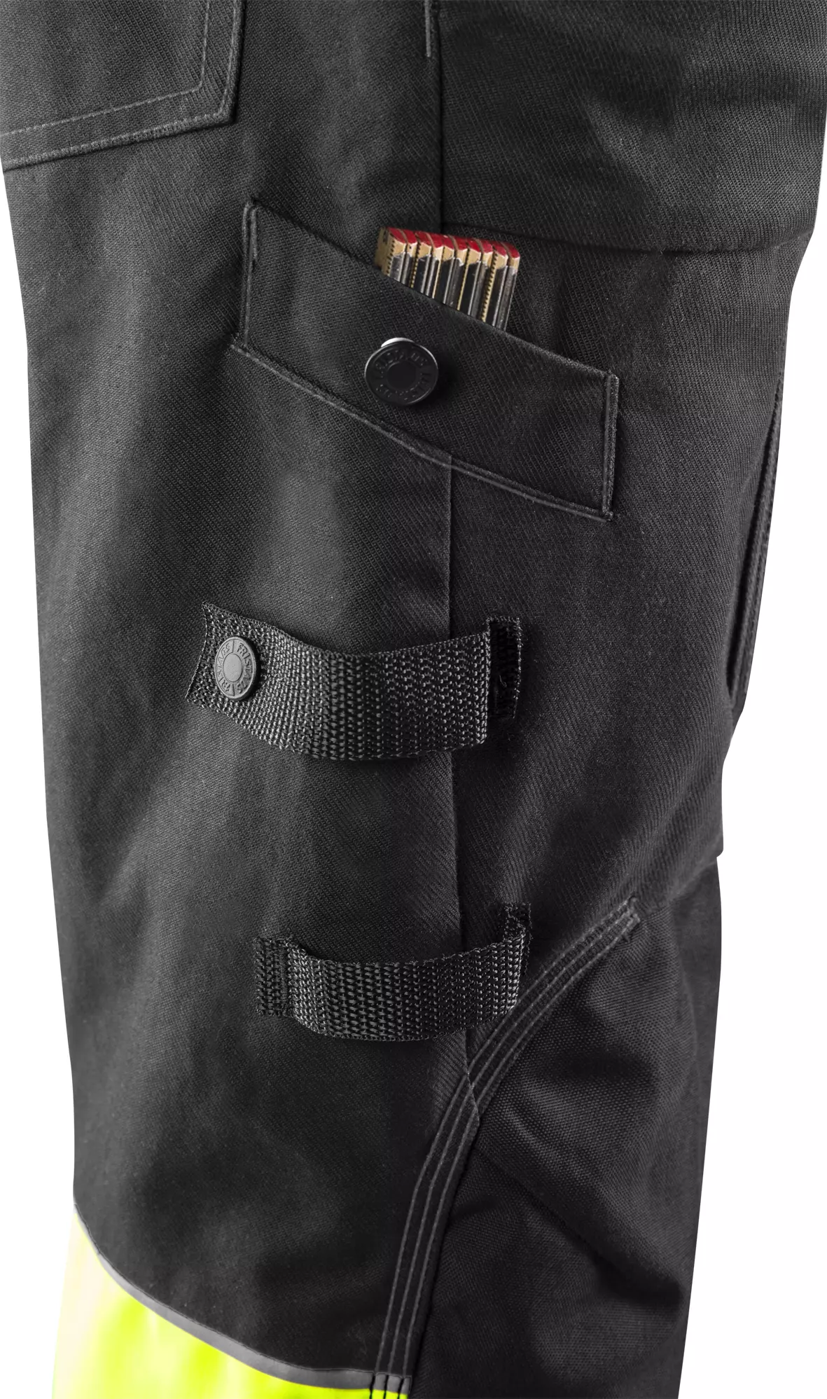 Fristads 132849-196, High Vis Craftsman Stretch Trousers Class 1 2608 FASG, image 4