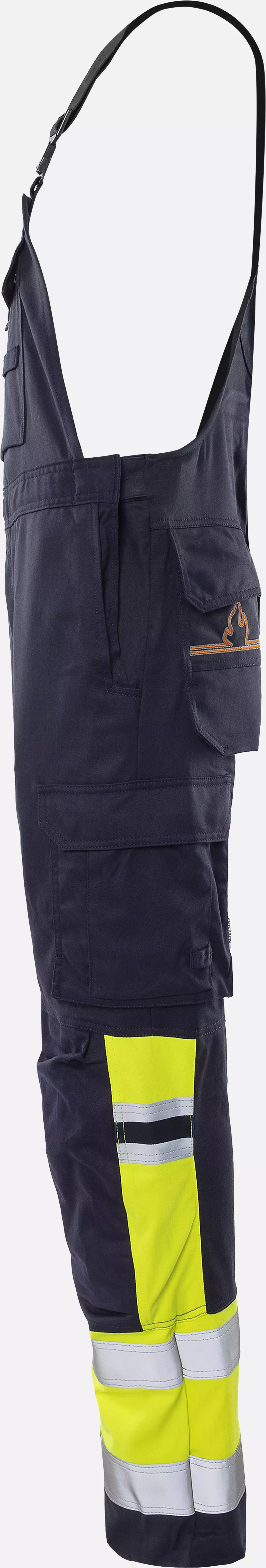 Fristads 300239-171, Flamestat High Vis Bib and Brace 2168 ATHF, image 3