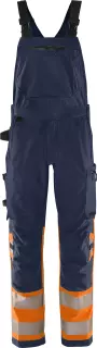 Fristads 134244-271, Green High Vis Stretch Bib Overall Class 1 1032 GSTP