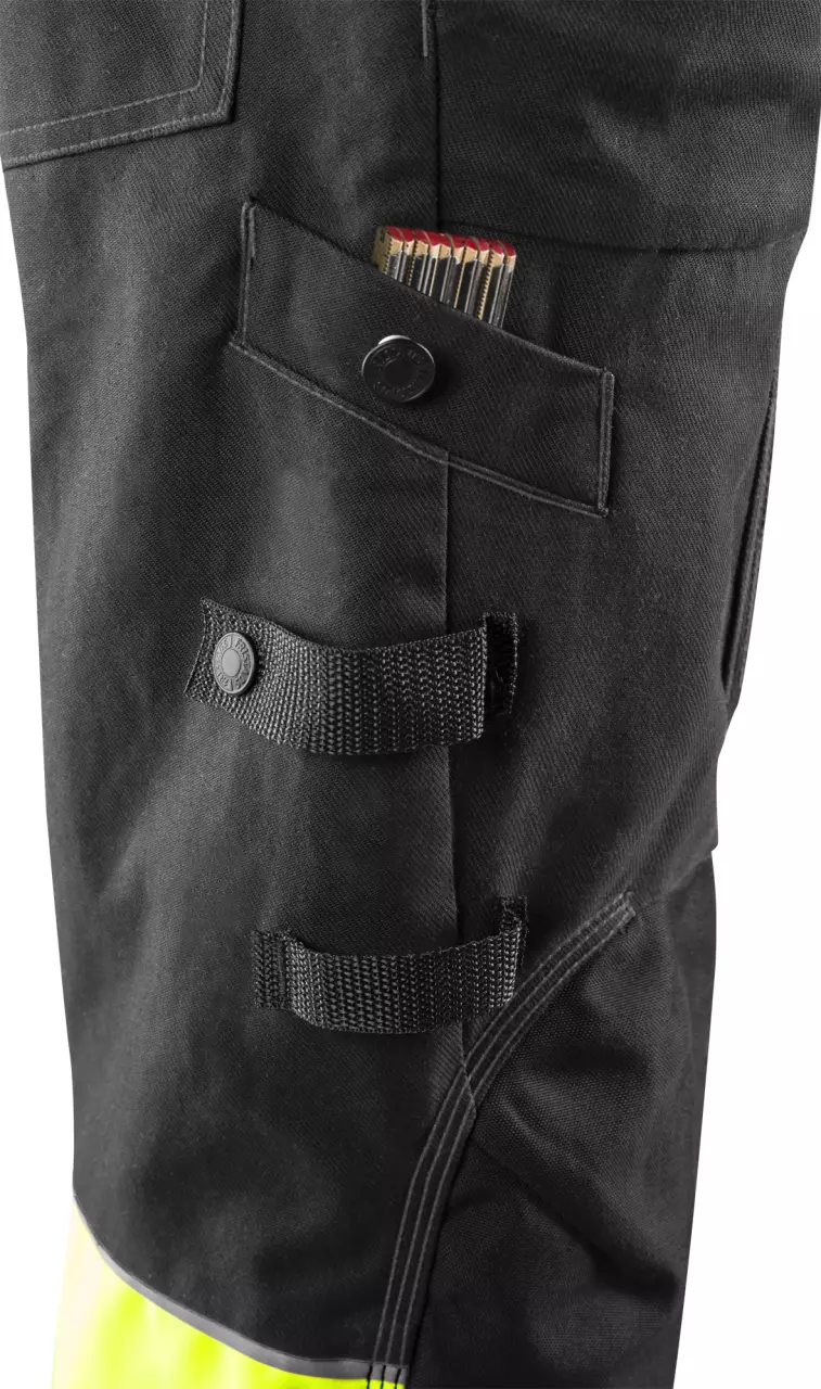 Fristads 132849-196, High Vis Craftsman Stretch Trousers Class 1 2608 FASG, image 4, gallery thumbnail