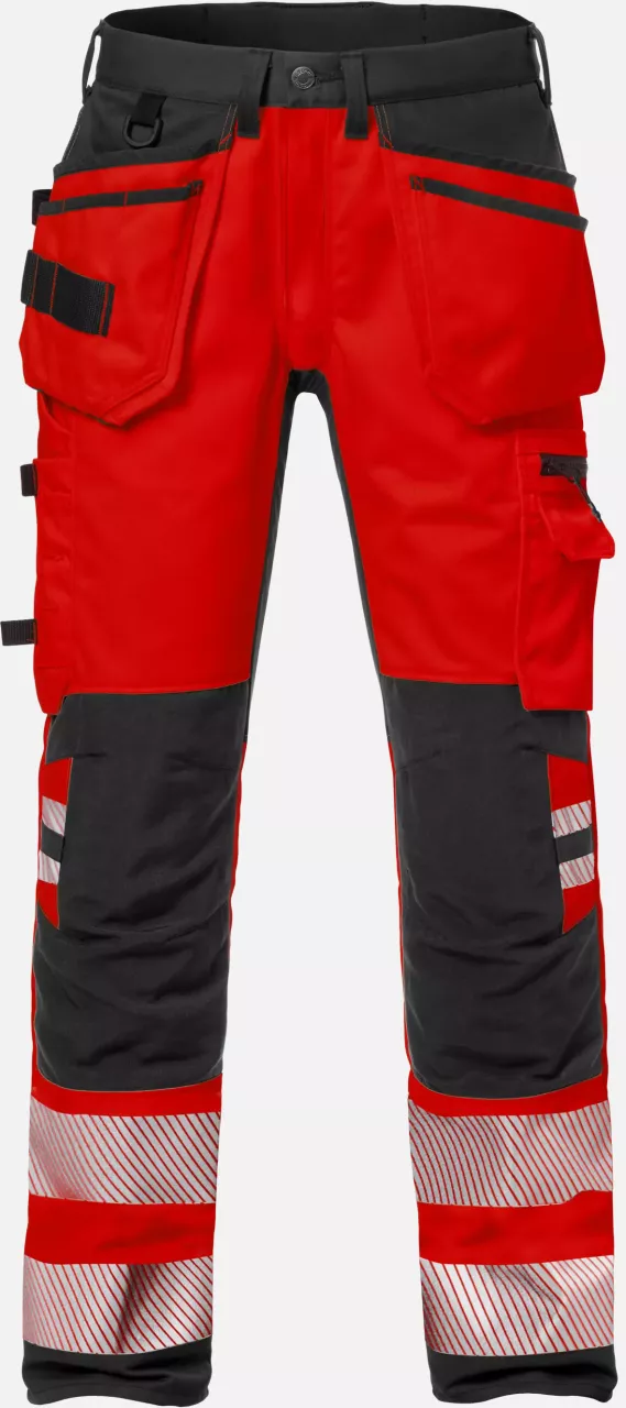 Fristads 127734-396, High Vis Craftsman Stretch Trousers Class 2 2707 PLU, image 1, gallery thumbnail