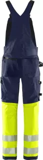 Fristads 134244-171, Green High Vis Stretch Bib Overall Class 1 1032 GSTP, image 2, gallery thumbnail