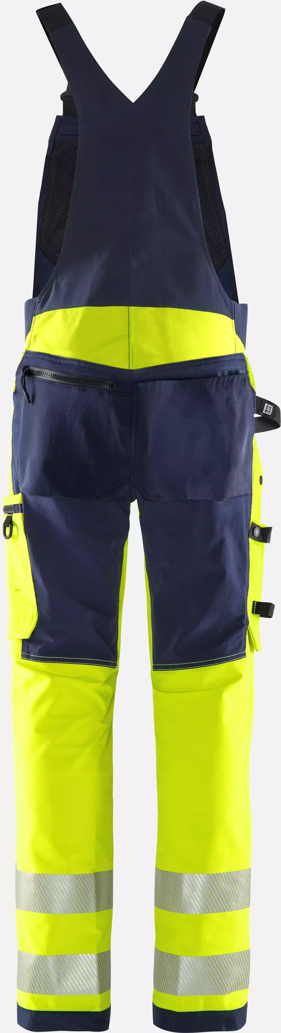 Fristads 134190-171, Green High Vis Stretch Bib and Brace Class 2 1031 GSTP, image 2