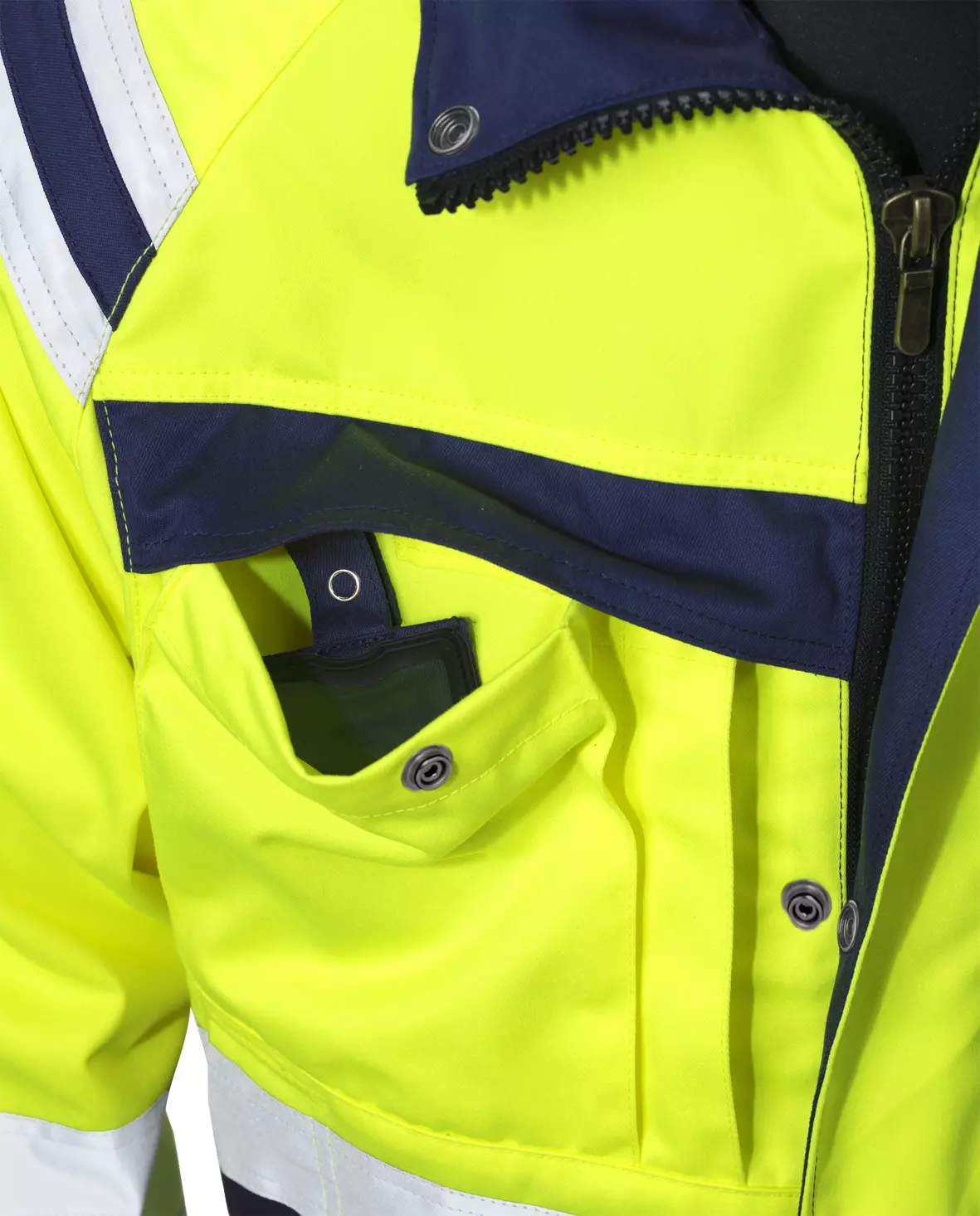 Fristads 119621-171, High Vis Jacke Klasse 3 4026 PLU, image 3