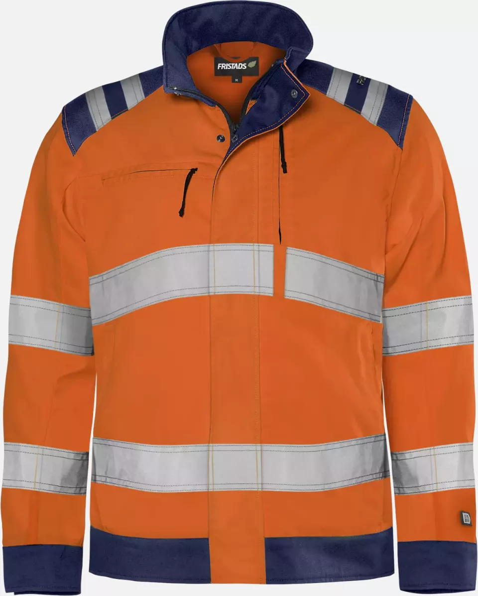 Fristads 131976-271, Green High Vis Jacket Class 3 4067 GPLU, image 1, gallery thumbnail