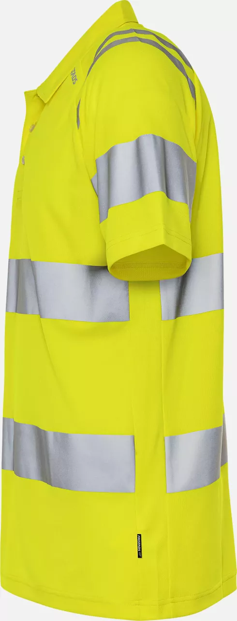 Fristads 301022-130, High Vis Poloshirt Klasse 3 7861 GPST, image 2, gallery thumbnail