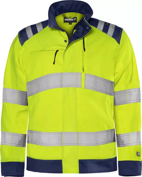 Fristads Green High Vis Jacket Class 3 4067 GPLU