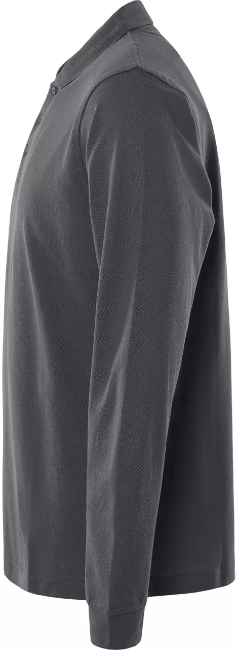 Fristads 100220-941, Acode Long Sleeve Polo Shirt 1722 PIQ, image 3, gallery thumbnail