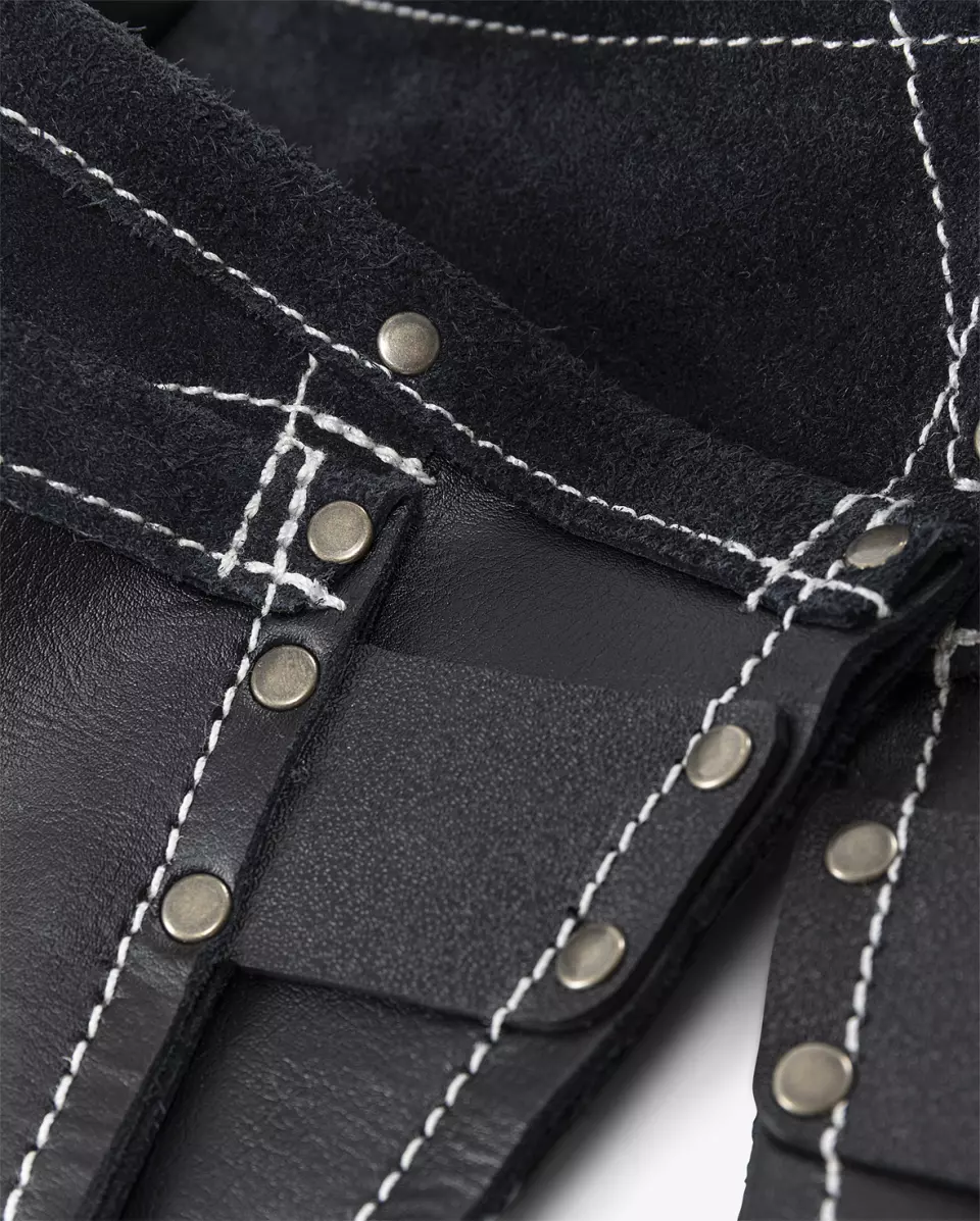 Fristads 109284-940, Snikki Tool Belt 9336L LTHR, Left-Handed, image 3, gallery thumbnail