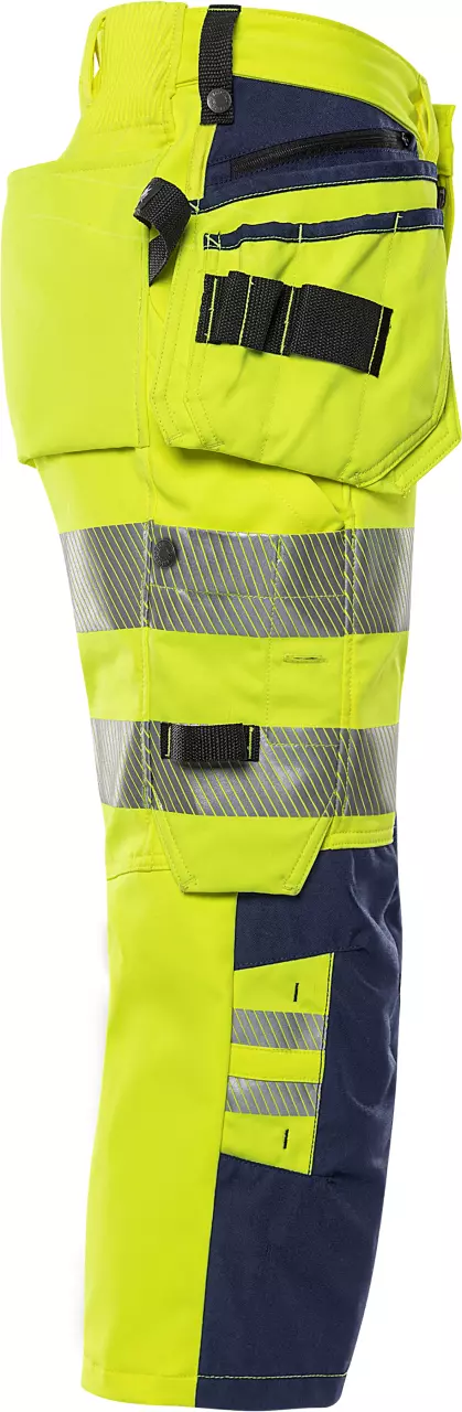 Fristads 301056-171, High Vis Stretch 3/4 Pants Class 2 2666 GSTP, image 5, gallery thumbnail