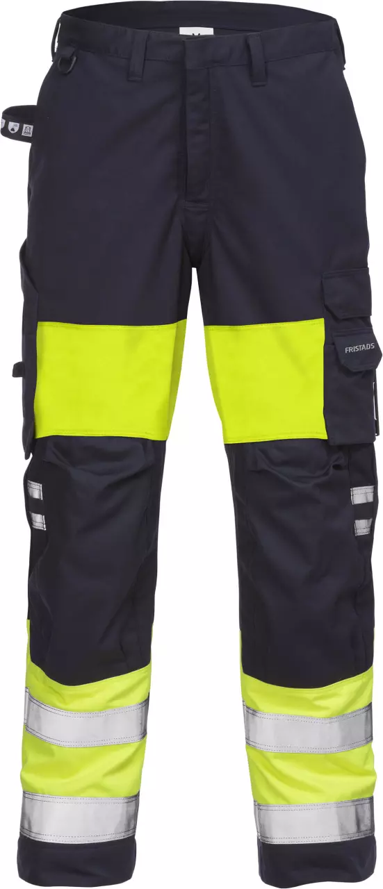 Fristads 122197-171, Flamestat Ladies' High Vis Trousers Class 1 2776 ATHS, image 3, gallery thumbnail
