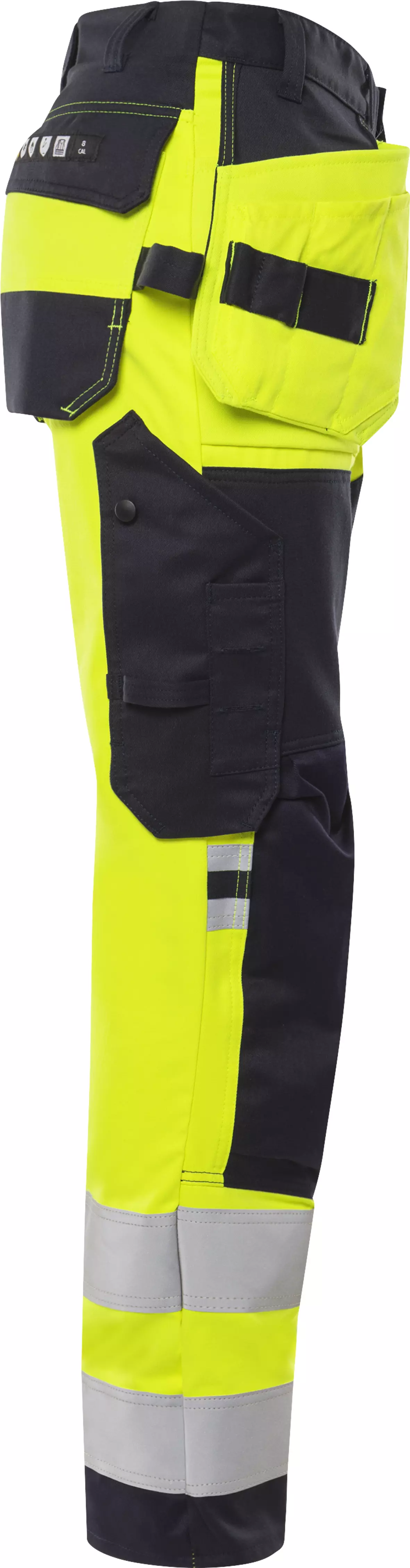 Fristads 129520-171, Flamestat High Vis Stretch-Handwerkerhose, Klasse 2 2167 ATHF, image 4