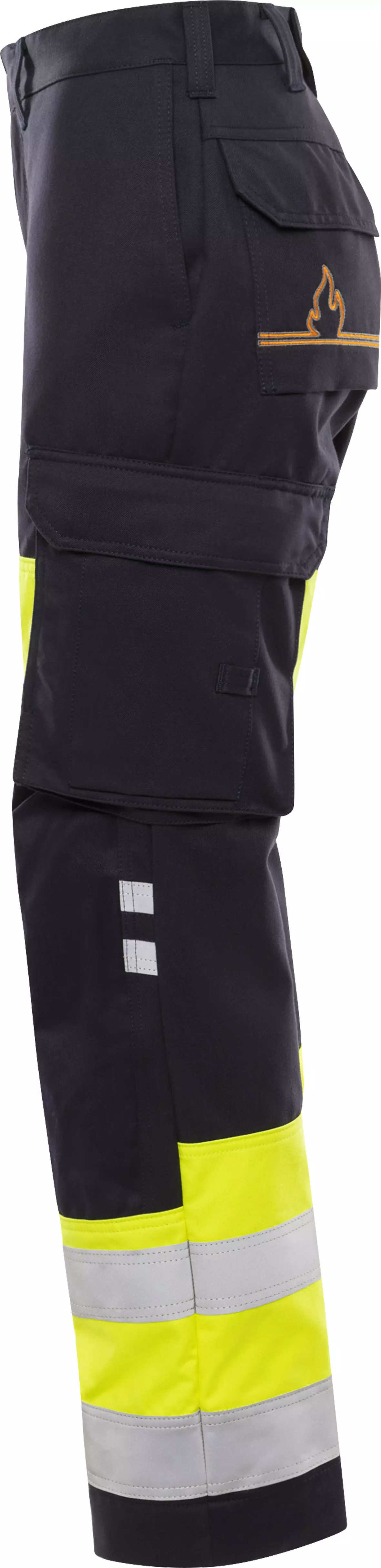 Fristads 122197-171, Flamestat Ladies' High Vis Trousers Class 1 2776 ATHS, image 4