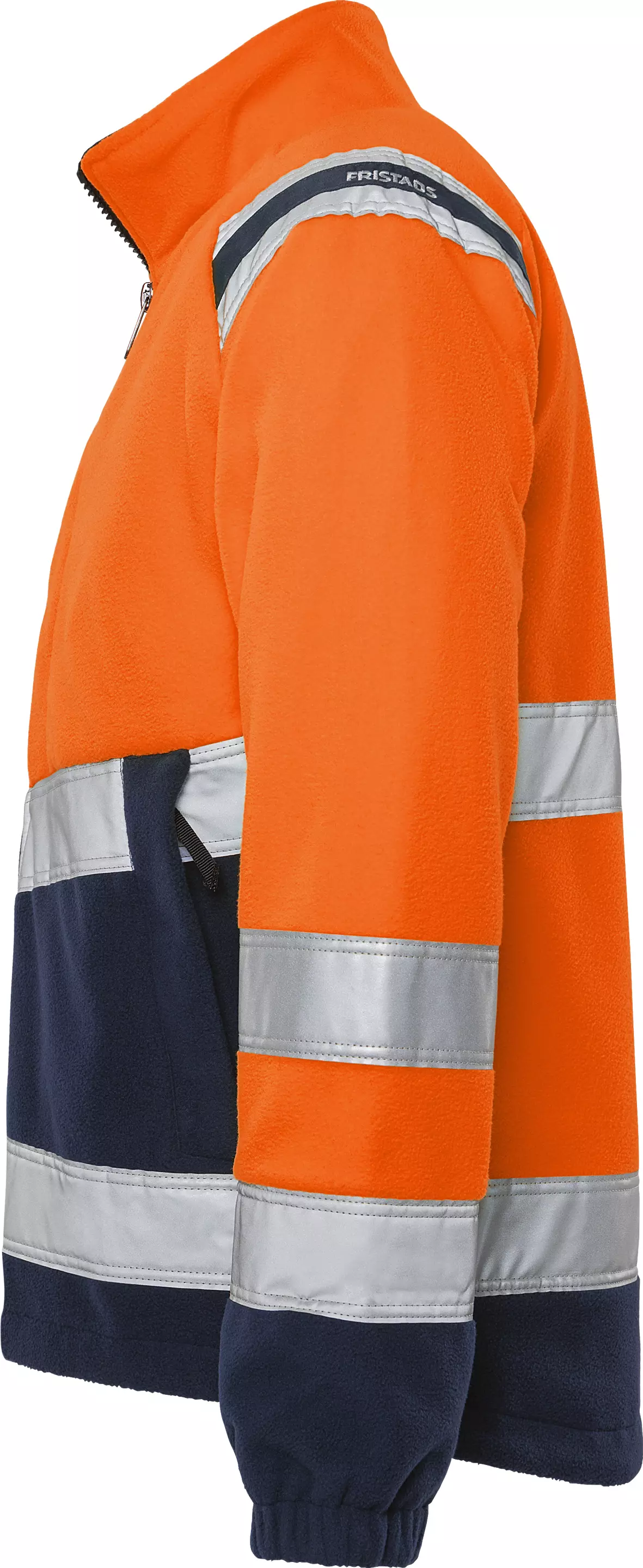 Fristads 119625-271, High Visibility Fleece Jacket Class 3 4041 FE, image 3