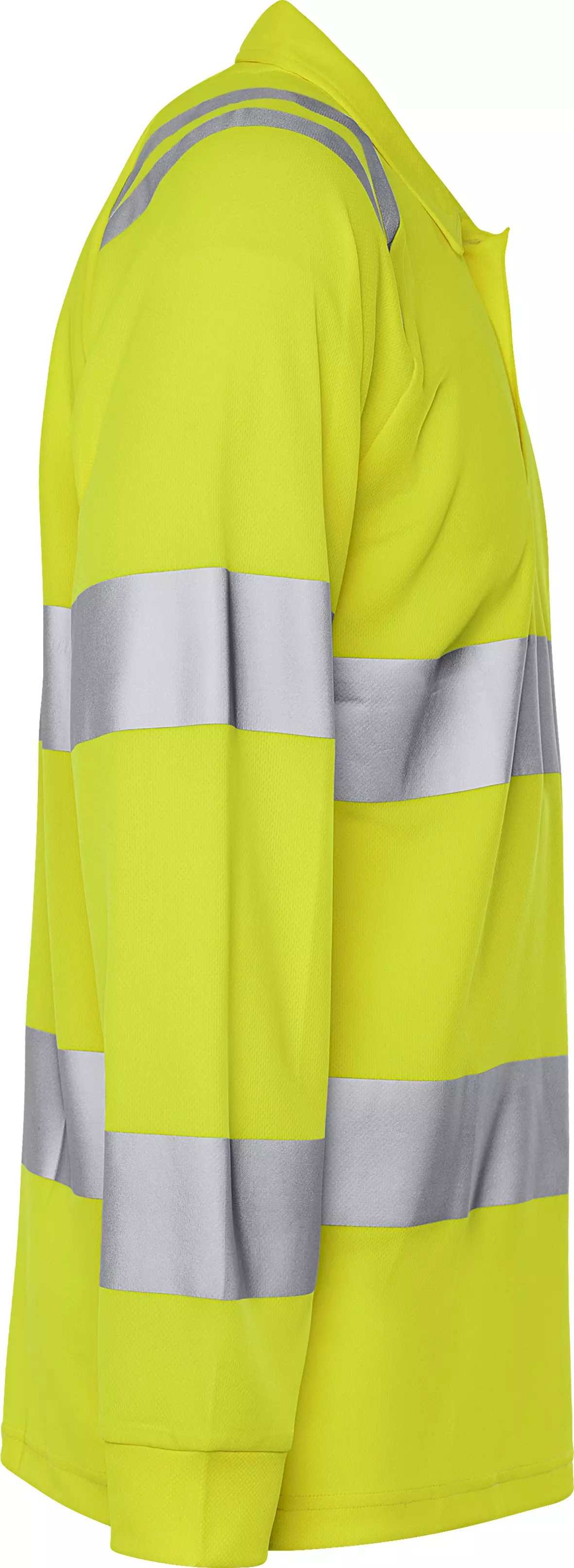 Fristads 301260-130, High Vis Long Sleeve Polo Shirt Class 3 7864 GPST, image 4