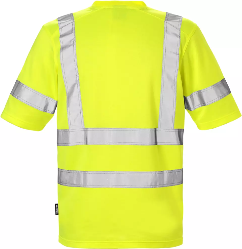 Fristads 111333-130, High Vis T-Shirt 7024 Class 3 THV, image 2, gallery thumbnail