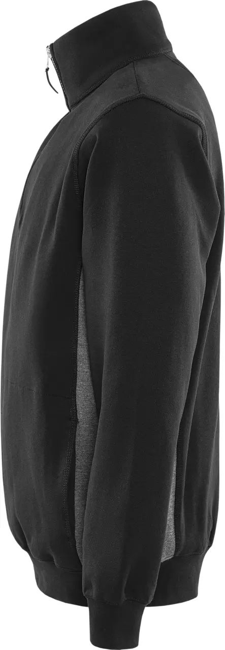 Fristads 100209-940, Acode Half-Zip Sweatshirt 1705 DF, image 3, gallery thumbnail