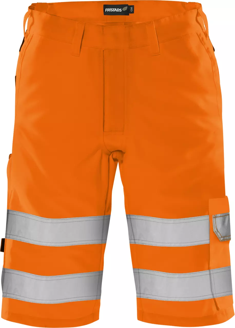 Fristads 134240-230, Green High Vis Shorts Class 2 2650 GPLU