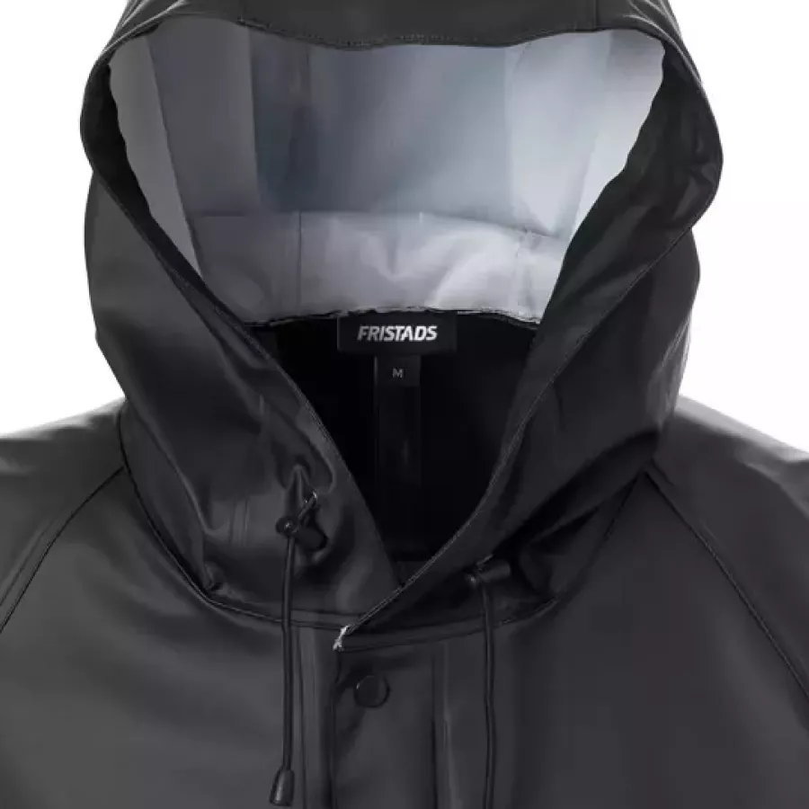 **Adjustable Hood** lets you fine-tune coverage so you stay comfortable and focused when the weather shifts.