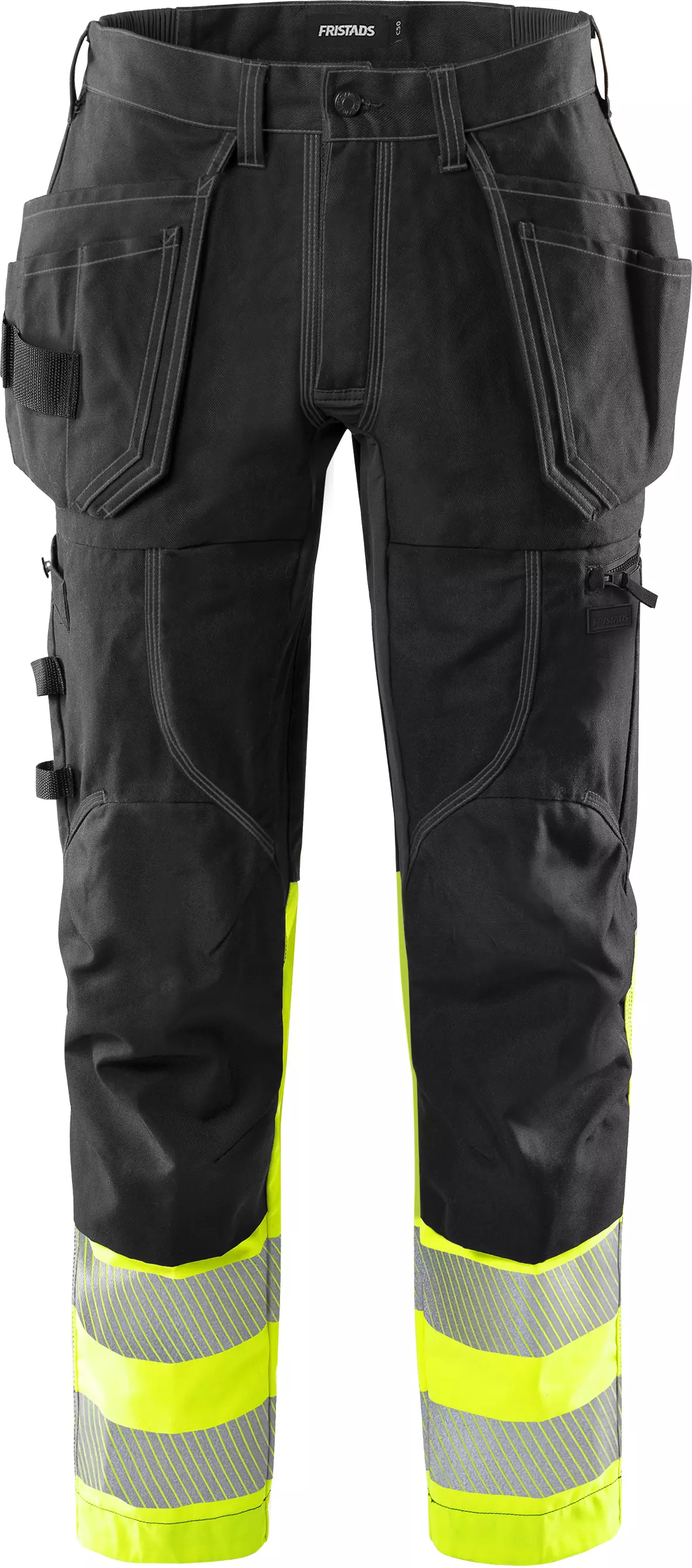 Fristads 132849-196, High Vis Craftsman Stretch Trousers Class 1 2608 FASG