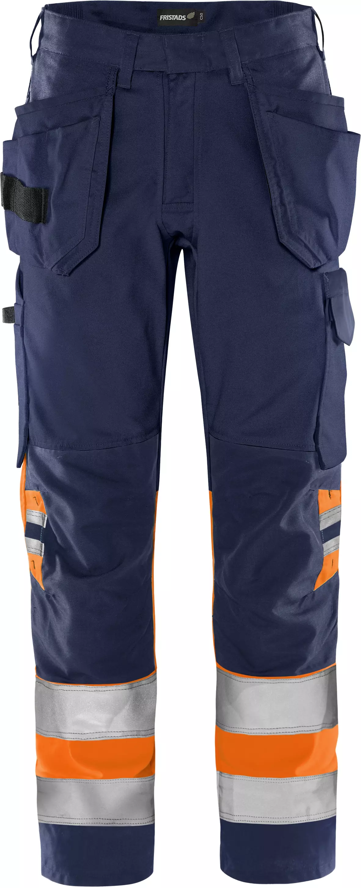 Fristads 131975-271, Green High Vis Handwerkerhose Klasse 1 2640 GPLU, image 1