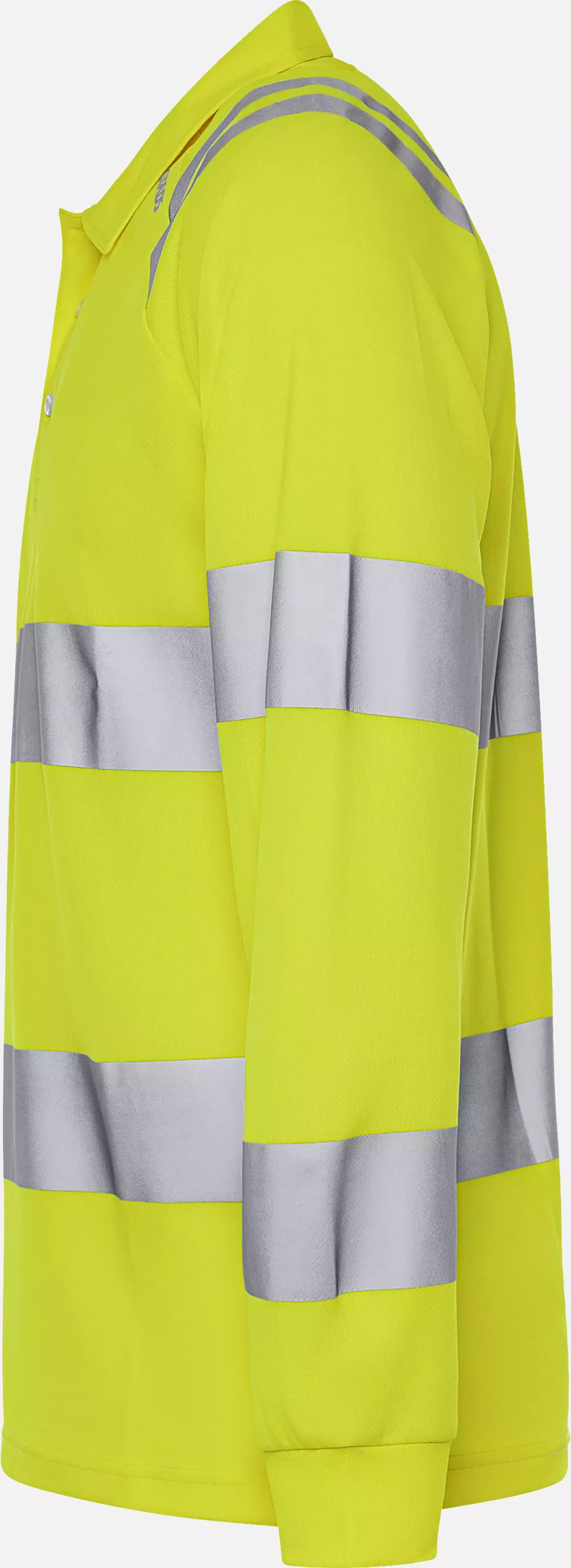 Fristads 301260-130, High Vis Long Sleeve Polo Shirt Class 3 7864 GPST, image 3