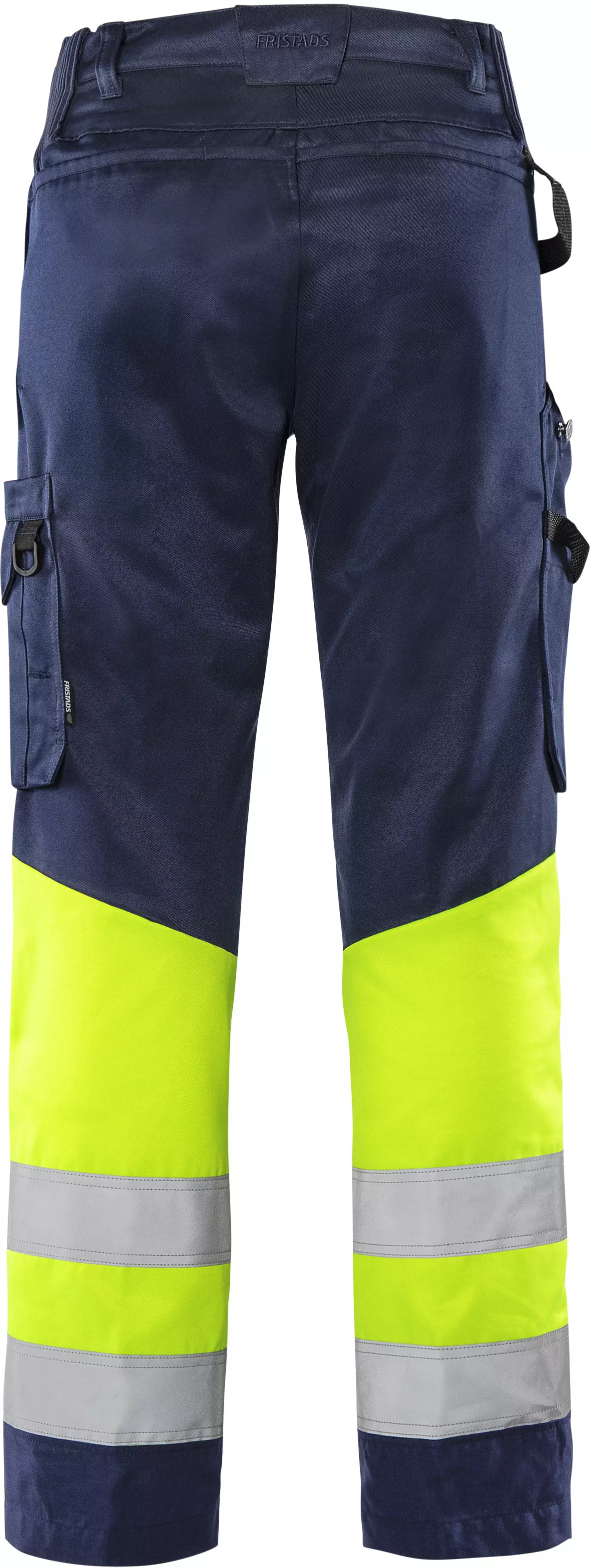 Fristads 134238-171, Green High Vis Trousers Class 1 2649 GPLU, image 2