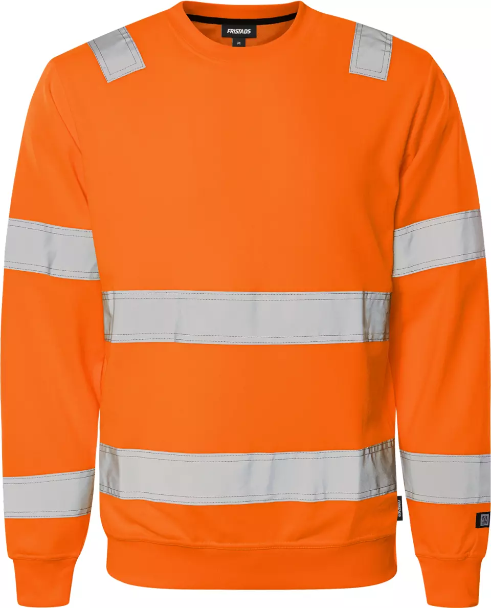 Fristads 110151-230, High Vis Sweatshirt Class 3 7446 SHV