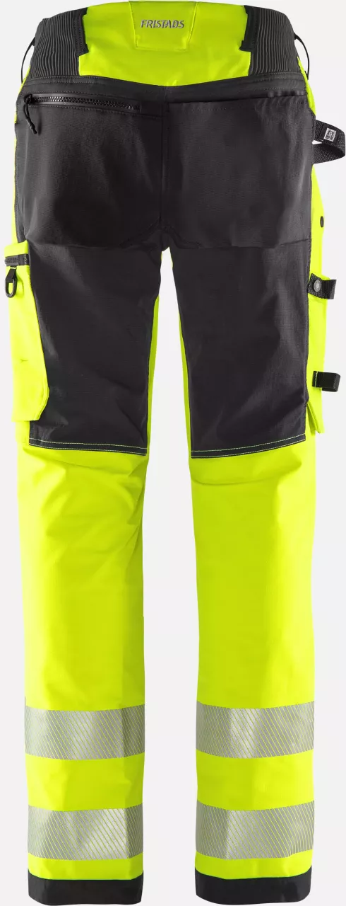 Fristads 134189-196, Green High Vis Stretchhose Klasse 2 2645 GSTP, image 2, gallery thumbnail