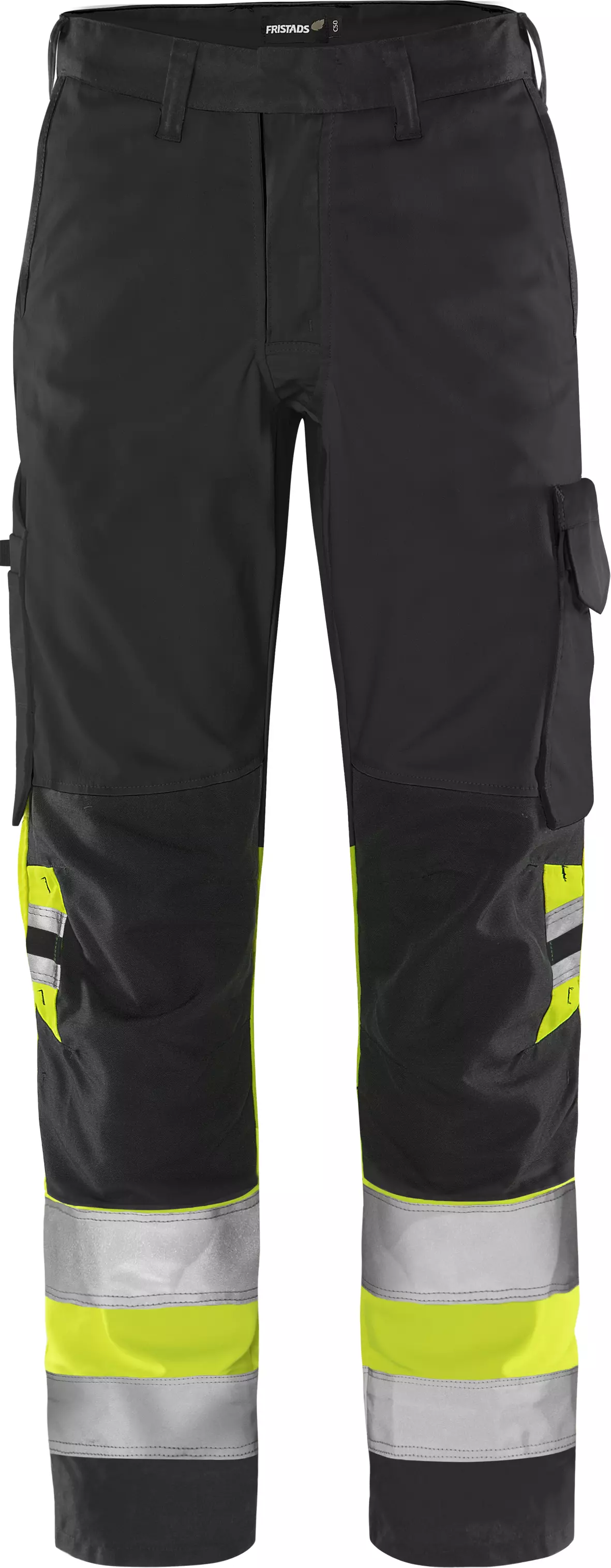 Fristads 134238-196, Green High Vis Trousers Class 1 2649 GPLU