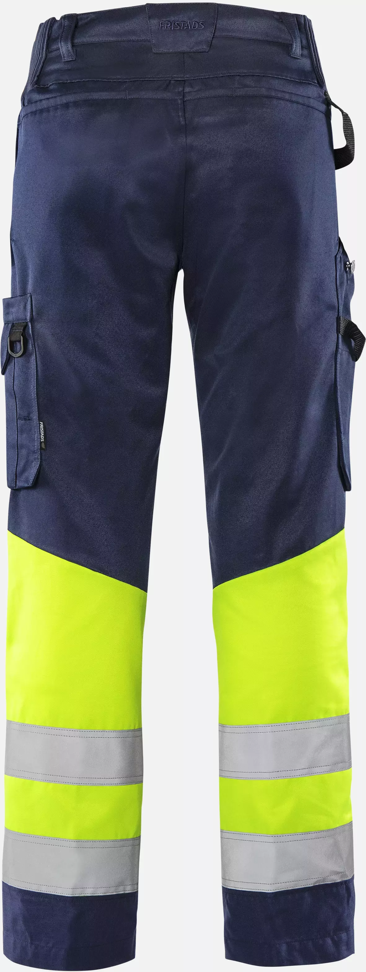 Fristads 134238-171, Green High Vis Trousers Class 1 2649 GPLU, image 2