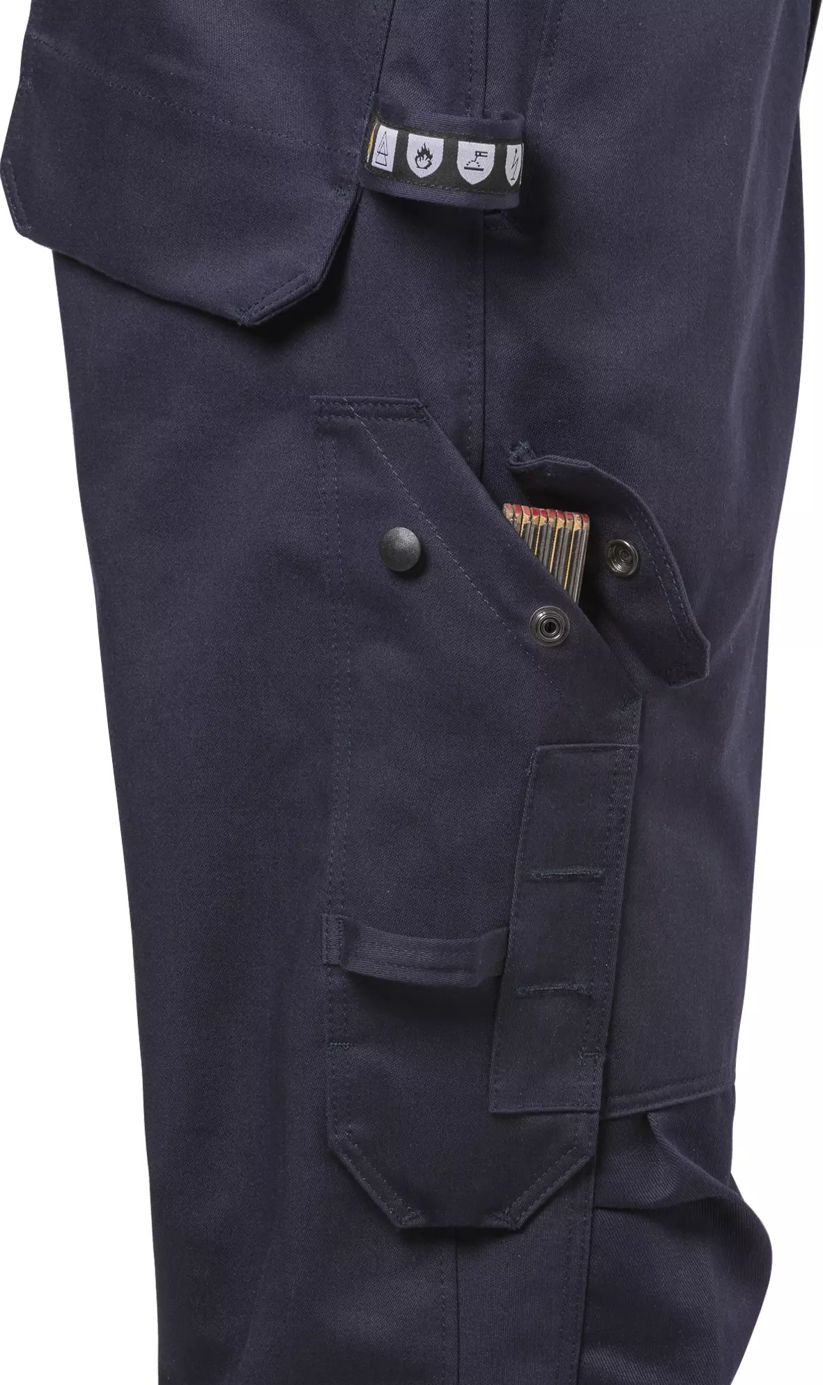 Fristads 125949-171, Flame High Vis Overall Klasse 3 8084 FLAM, image 3