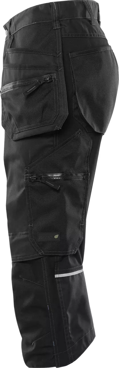 Fristads 301204-940, Craftsman Stretch 3/4 Pants 2903 GWM, image 3, gallery thumbnail