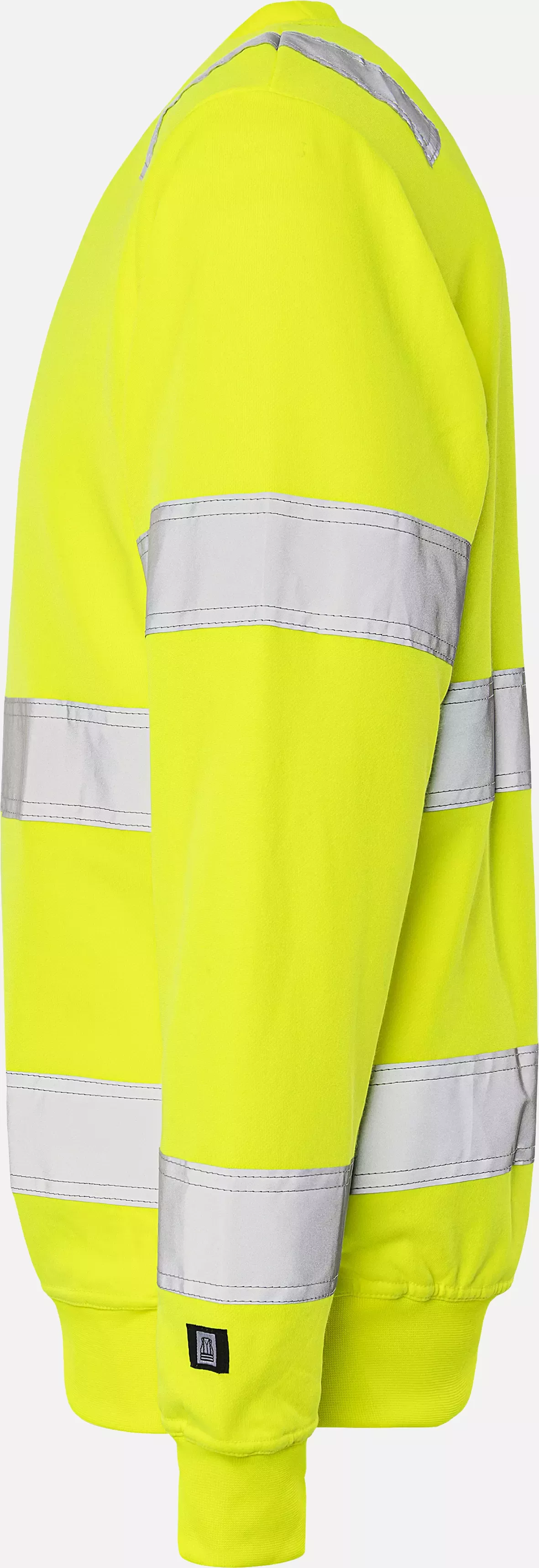 Fristads 110151-130, High Vis Sweatshirt Class 3 7446 SHV, image 3