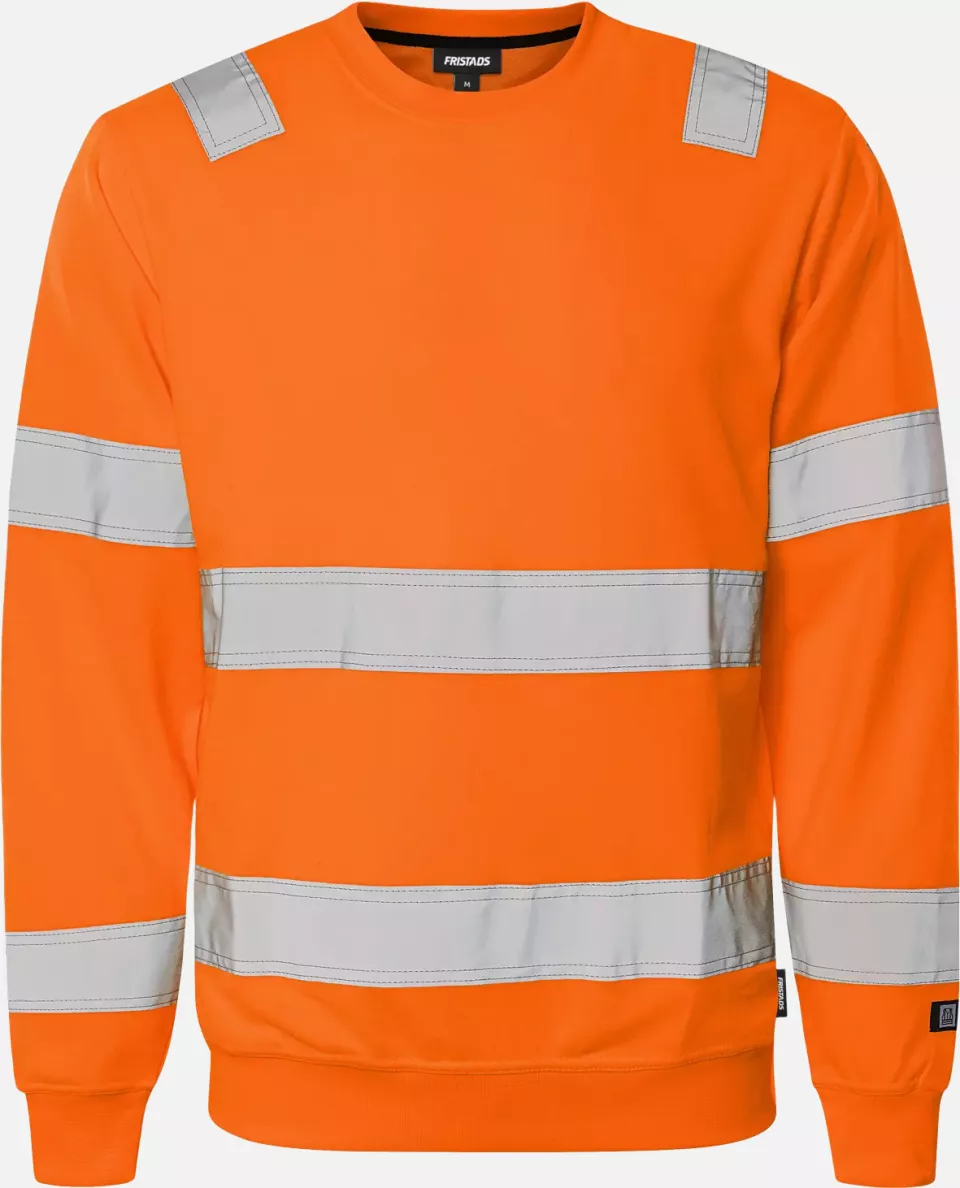 Fristads 110151-230, High Vis Sweatshirt Class 3 7446 SHV, image 1, gallery thumbnail