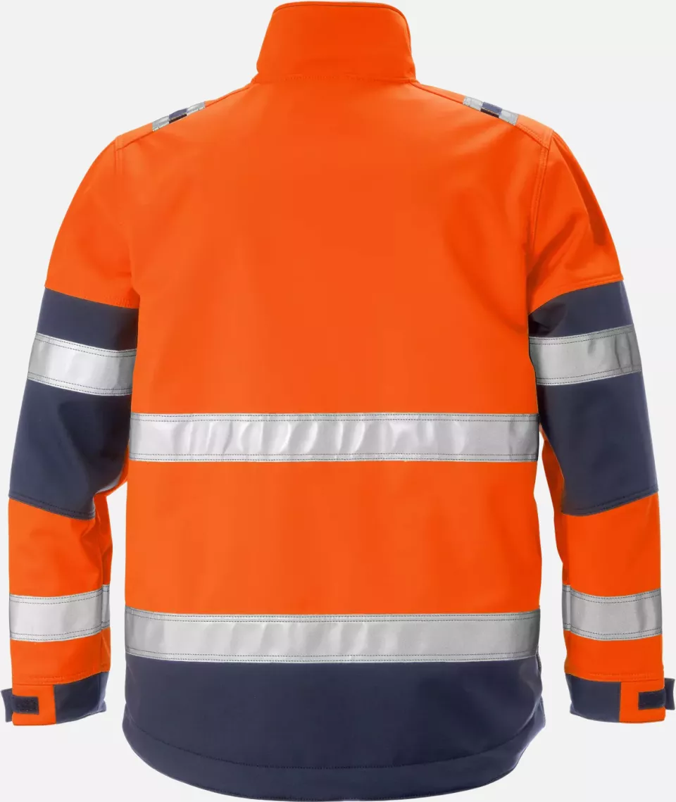 Fristads 125024-271, High Vis Softshell Jacket Class 2 4083 WYH, image 2, gallery thumbnail