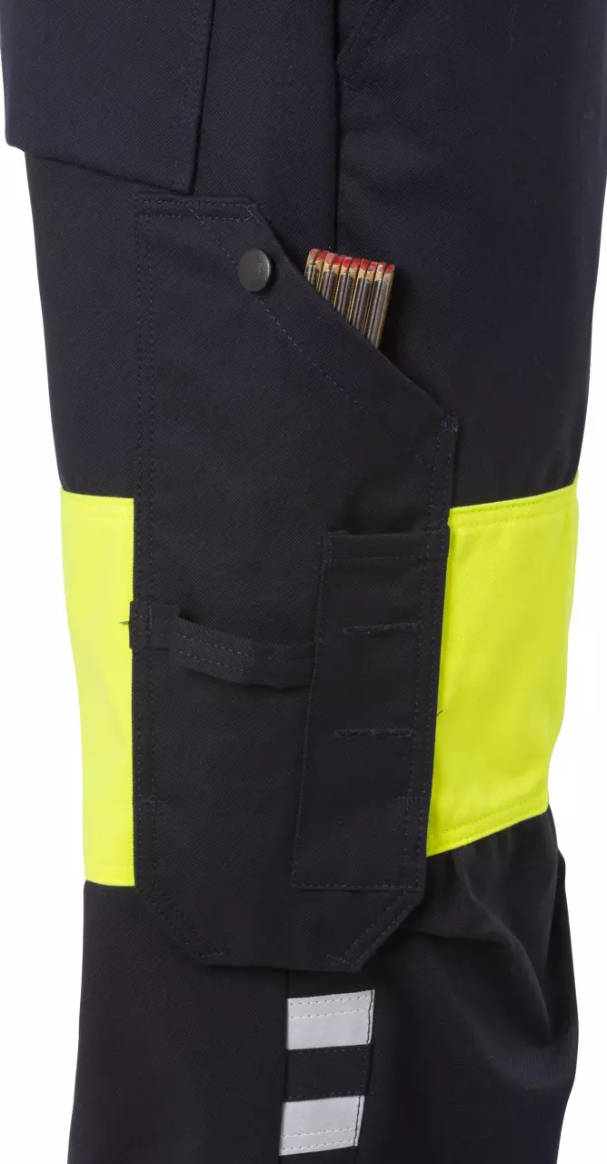 Fristads 122197-171, Flamestat Ladies' High Vis Trousers Class 1 2776 ATHS, image 6, gallery thumbnail