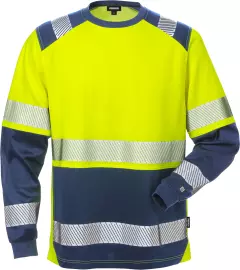 Fristads 129514-171, High Vis Long Sleeve T-Shirt, Class 2 7457 THV
