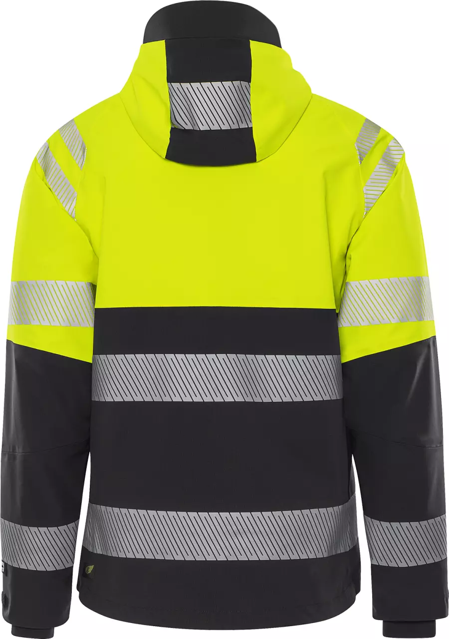 Fristads 300964-196, High Vis Functional Stretch Jacket Class 1 4690 GLS, image 2, gallery thumbnail