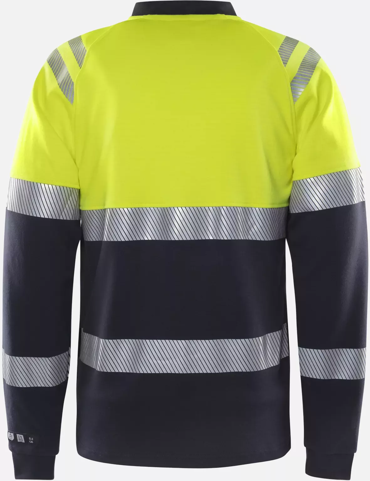 Fristads 133268-171, Flamestat High Vis Long Sleeve T-Shirt Class 1 7107 TFL, image 2