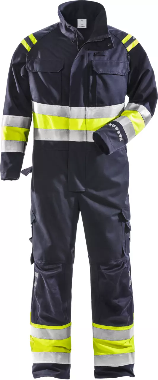 Fristads 130666-171, Flamestat High Vis Overall Kl 1 8174 ATHS