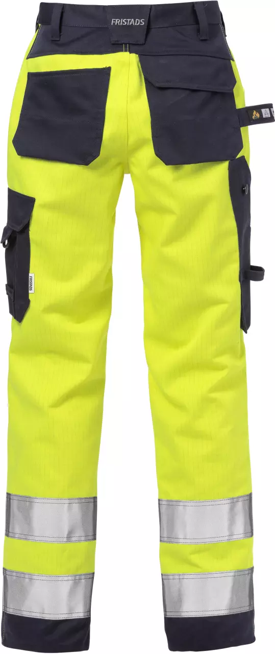 Fristads 125950-171, Flame High Vis Handwerkerhosen Damen Klasse 2 2589 FLAM, image 2, gallery thumbnail