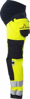 Fristads 133137-171, Flamestat High Vis Maternity Stretch Trousers, Class 2 2507 ATHF, image 3, gallery thumbnail