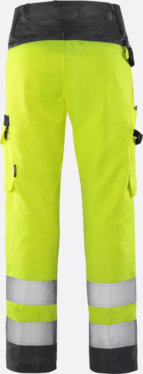 Fristads 131973-196, Green High Vis Hose Damen Klasse 2 2642 GPLU, image 2, gallery thumbnail