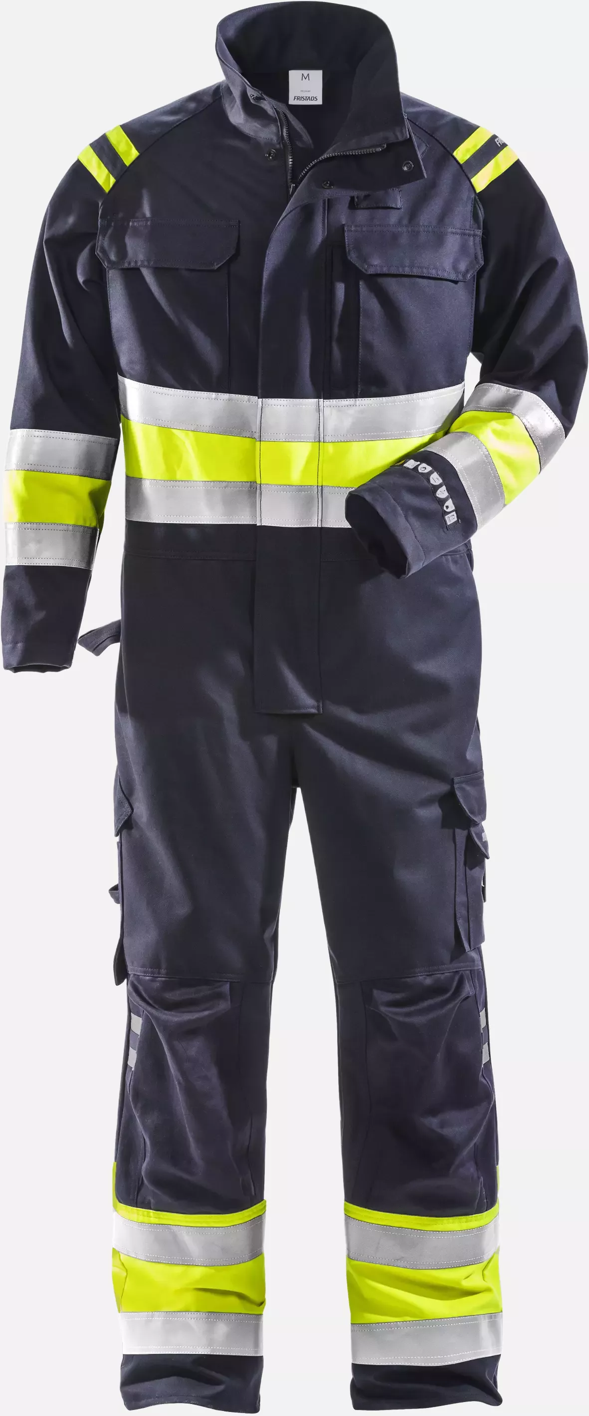 Fristads 130666-171, Flamestat High Vis Overall Kl 1 8174 ATHS, image 1