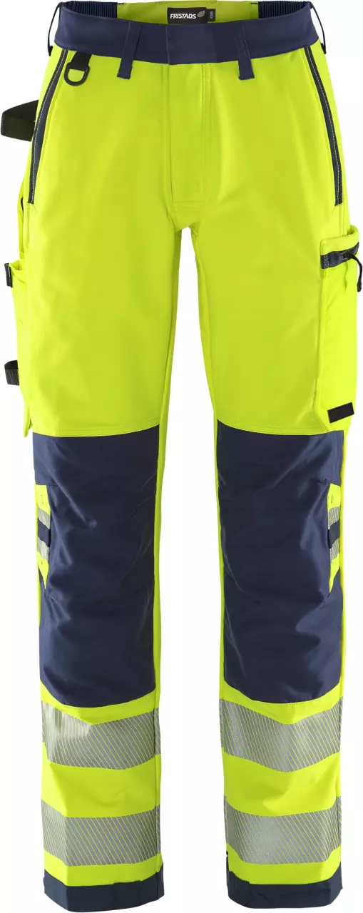 Fristads 134241-171, Green High Vis Stretch Trousers Ladies Class 2 2665 GSTP