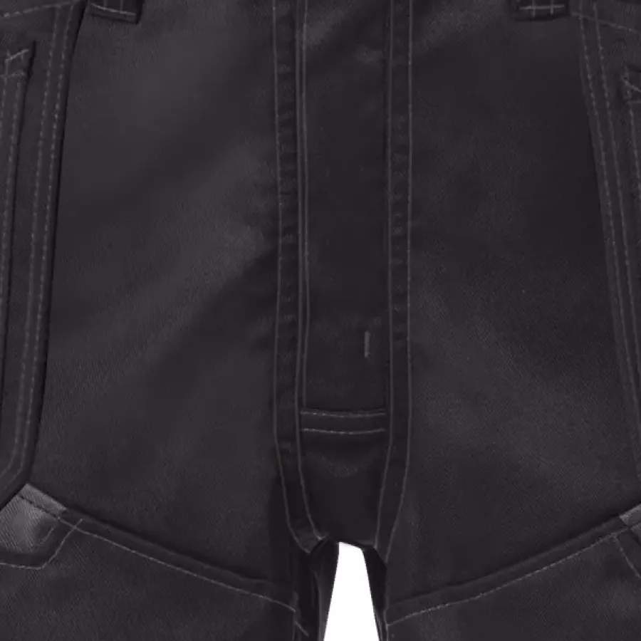 **Doppelte Schrittnaht** sorgt für Stärke und Flexibilität für langanhaltenden Tragekomfort bei aktiver Arbeit.