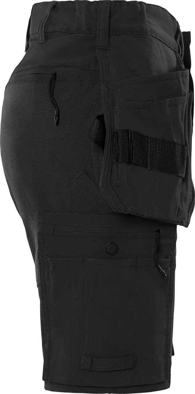 Fristads 301287-940, Handwerker Stretch-Shorts Damen 2601 GLWS, image 3, gallery thumbnail